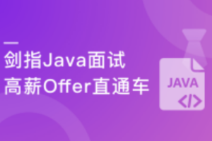 剑指Java面试-Offer直通车 百度资深面试官授课（完结）